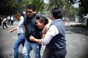 20 тревожащих душу снимков о разрушительной силе землетрясения в Мексике.