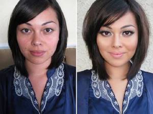 25 фотографий до и после макияжa! Никогда бы не поверил, что это одна и та же девушка...