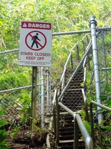Экстремалам на заметку! По такой лестнице пройдутся только самые отважные туристы...