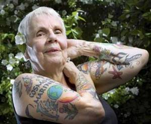 Эти татуированные пенсионеры наконец-то ответили на вопрос: «Как это будет выглядеть в старости?»