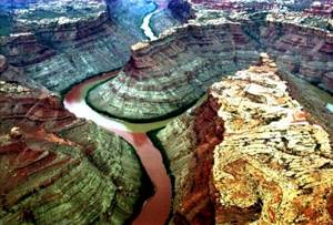Это фото похоже на Фотошоп, но не тут то было! 9 фантастических слияний рек.