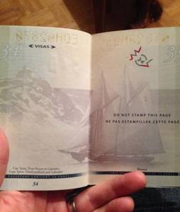 Это не Фотошоп, это всего лишь новый канадский паспорт. Теперь его ни с чем не спутаешь!