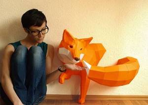 Этот художник превратил 3D графику в бумажные скульптуры. Кажется, они вот-вот зашевелятся!