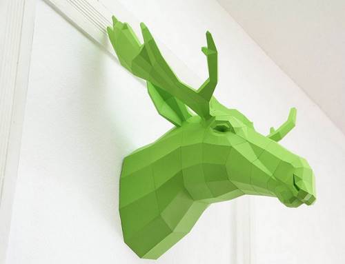 Этот художник превратил 3D графику в бумажные скульптуры. Кажется, они вот-вот зашевелятся!