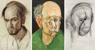 Художник с болезнью Альцгеймера на протяжении 5 лет рисовал автопортреты. Последние рисунки шокируют!
