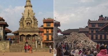 Катастрофа, поставившая весь мир на уши! Архитектурные памятники Непала до и после землетрясения.