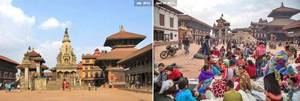 Катастрофа, поставившая весь мир на уши! Архитектурные памятники Непала до и после землетрясения.