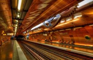 Когда фантазии становятся явью: 9 станций метро со всего мира, которые больше напоминают сказку.