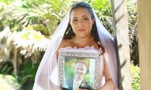 Он умер за два месяца до бракосочетания! Преданная невеста попрощалась с любимым чудесными фото.