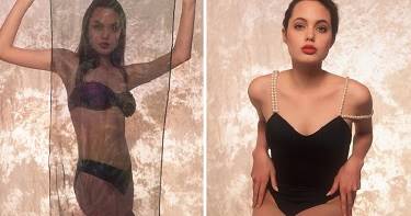 Откровенная фотосессия 16-летней Анджелины Джоли взорвала Сеть!