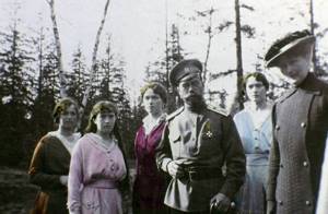 Последние фотографии семьи Романовых.