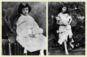 Редкие снимки Алисы из «Страны чудес», найденные в личной коллекции Льюиса Кэрролла.