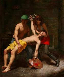 Кубинский художник создает репродукции знаменитых полотен. Рембрандт и Караваджо кусают локти!
