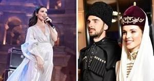 Сати Казанова беременна: певица уже не может скрыть свой животик от фанатов.