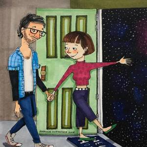 30 честных иллюстраций о том, как выглядит жизнь влюбленных за закрытыми дверями