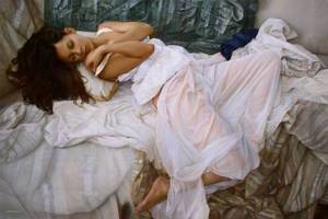Эстетический оргазм: 20 сверхсоблазнительных девушек на картинах российского художника.