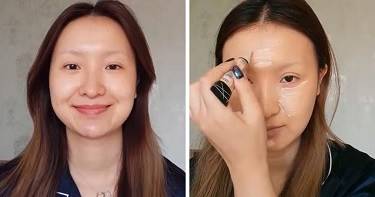 Китаянка легко превращается в любую знаменитость при помощи одного лишь макияжа