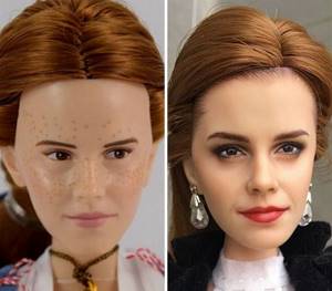 Украинская художница стирает с лиц Барби макияж и рисует новый. Так реалистично, что аж страшно...
