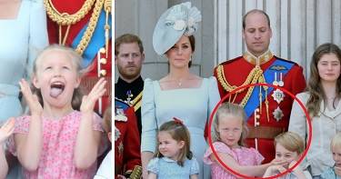 Кто эта девочка, затмившая принца Джорджа и принцессу Шарлотту на балконе Букингемского дворца?