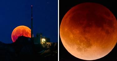 В следующий раз через 25 тысяч лет... 11 фото самого длинного лунного затмения XXI века.
